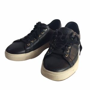 Kizik Size 10.5 Women/9 Men Black White Lima Comfort‎ Sneakers NO INSOLES